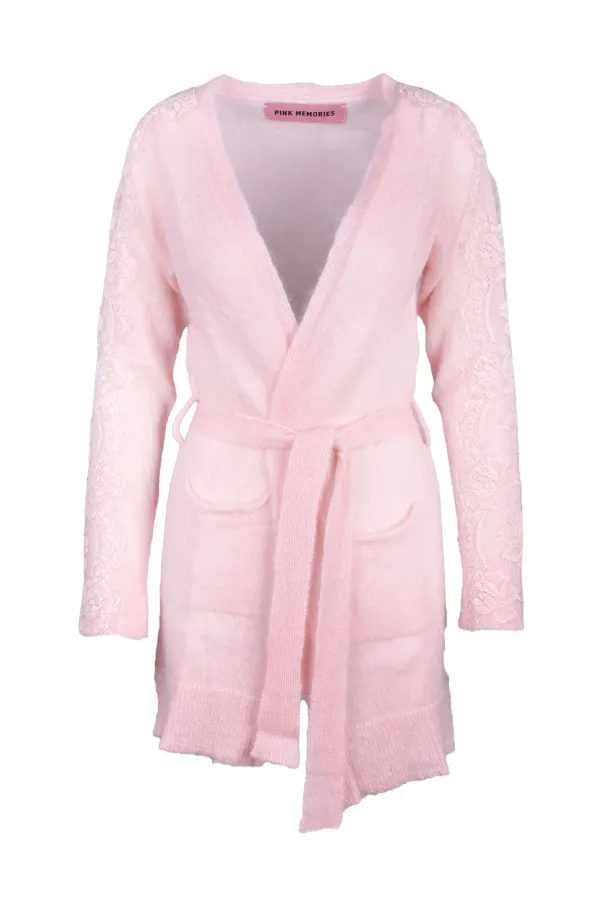 PINK MEMORIES CARDIGAN