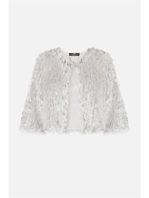 Thumbs_44E-ELISABETTA2520FRANCHI-GI09442E2CA7.jpg Elisabetta Franchi Giacca cropped in organza sfrangiata
